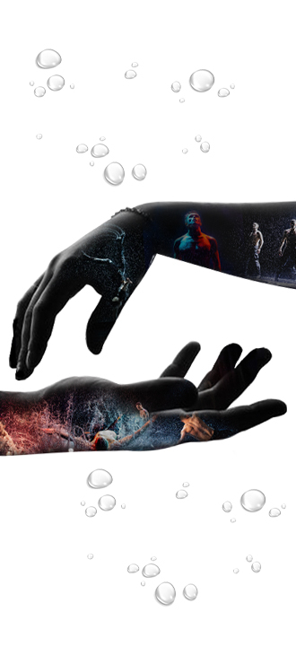 Шоу под дождем "Признание в любви"