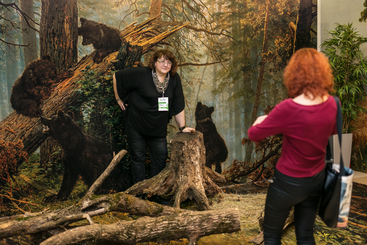 Мультимедийная выставка "Шишкин. Одинокие леса"